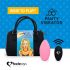 FEELZTOYS Trusse - genopladelig, trådløs klitorisvibrator (pink)