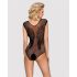 Obsessive B112 – Engelvinge net bodystocking (sort)