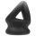 OXBALLS Tri-Squeeze - Penisring (sort)