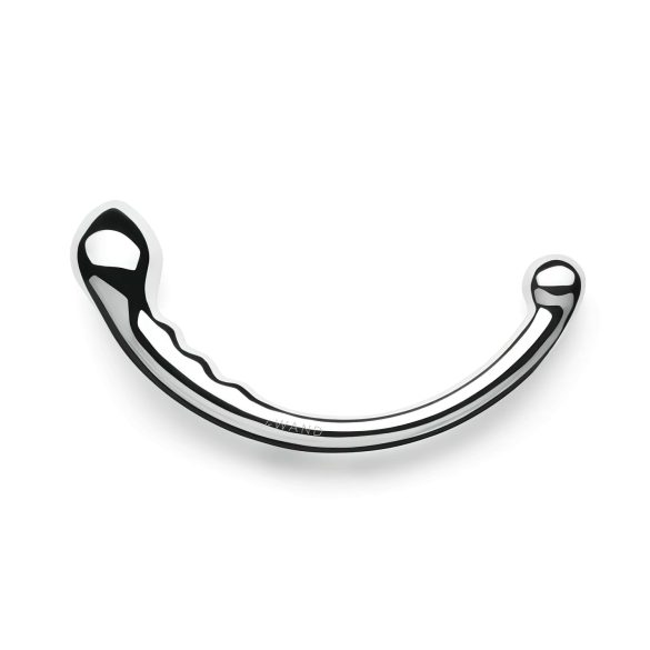 Le Wand - dobbeltender rustfrit stål dildo (sølv)