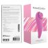 FEELZTOYS Femmegasm - klitorisvibrator 2-i-1 genopladelig - pink