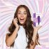 FEELZTOYS Femmegasm - genopladelig 2i1 klitorisvibrator (lilla)