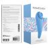 FEELZTOYS Femmegasm - genopladelig 2-i-1 klitoris vibrator (blå)