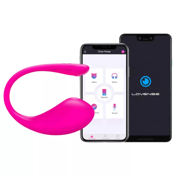 Lovense - fjernstyret vibroæg - app-styret - pink