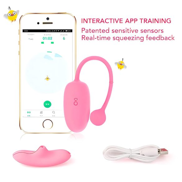 Magic Motion Kegel Coach - vibrerende bækkenkugle (pink)