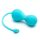 LOVELIFE BY OHMIBOD - KRUSH - smart, genopladelig bækkenbundskugle (turkis)