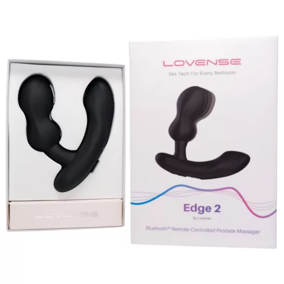 Lovense Edge 2 - prostatavibrator - app-styret - sort