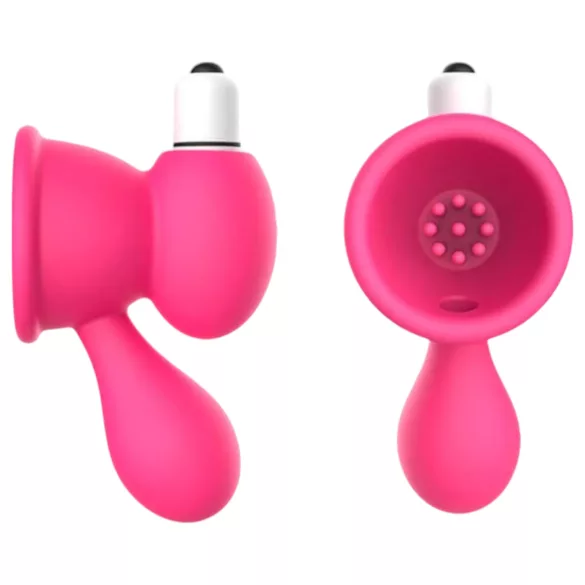 Aixiasia Bobo - brystvibrator med sugefunktion - pink