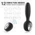 Aixiasia Dylon-Remote - trådløs anal vibrator, sort