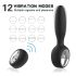 Aixiasia Dylon-Remote - genopladelig, trådløs analvibrator (sort)
