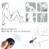 Aixiasia Dylon-Remote - genopladelig, trådløs analvibrator (sort)