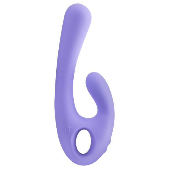 Nomi Tang Flex Bi - genopladelig vibrator med klitorisarm (lilla)