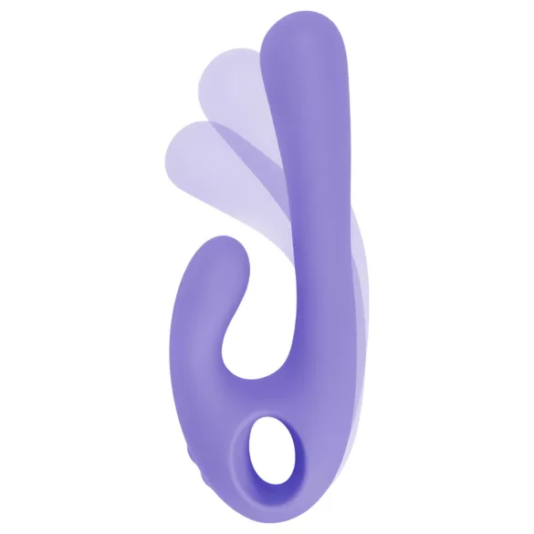 Nomi Tang - rabbit vibrator med klitorisarm - genopladelig - lilla
