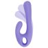 Nomi Tang Flex Bi - genopladelig vibrator med klitorisarm (lilla)