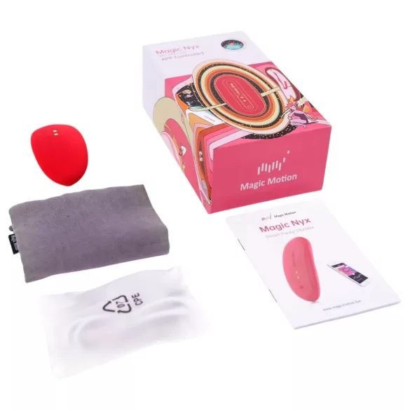 Magic Motion Nyx - klitorisvibrator - vandtæt - koral