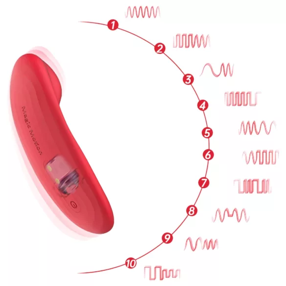 Magic Motion Nyx - klitorisvibrator - vandtæt - koral