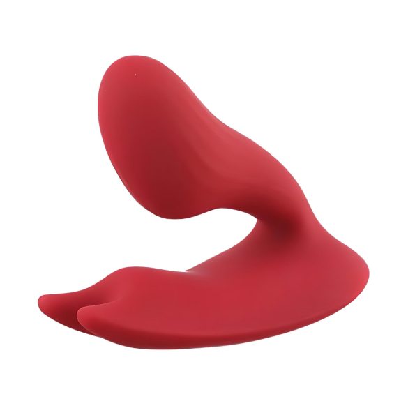 Magic Motion Umi - smart, genopladelig påsætbar vibrator (rød)
