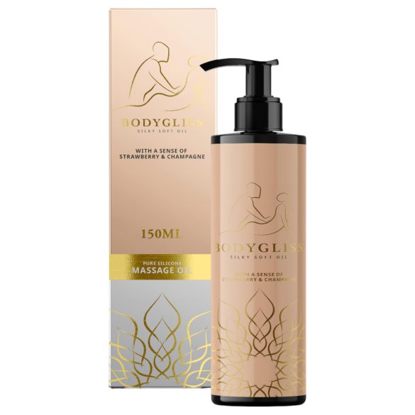 Bodygliss massage & glide - jordbær (150ml)