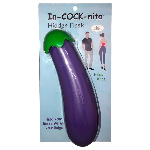 In-cock-nito - aubergine drikkeflaske (lilla)