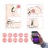 Magic Motion Rise - smart, genopladelig vibrationsring (sort)