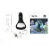 Magic Motion Rise - smart, genopladelig vibrationsring (sort)