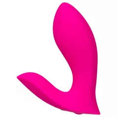 LOVENSE - trussevibrator 2i1 - genopladelig - pink