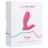 LOVENSE Flexer Trusse - genopladelig 2i1 vibrator (pink)
