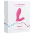 LOVENSE - trussevibrator 2i1 - genopladelig - pink