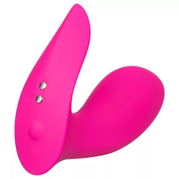LOVENSE - trussevibrator 2i1 - genopladelig - pink