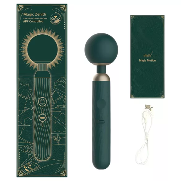 Magic Motion Zenith - App-styret massagevibrator (grøn)