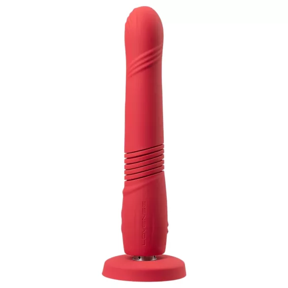 LOVENSE Gravity - genopladelig, støtende vibrator (rød)