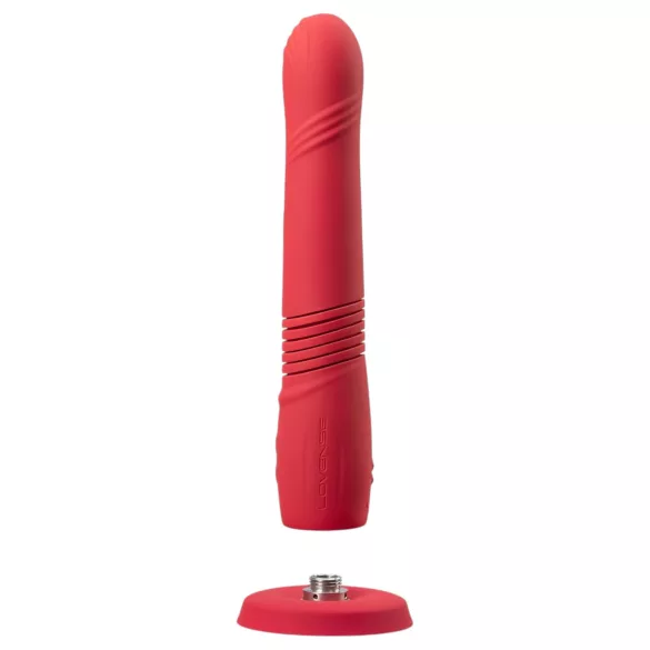 LOVENSE Gravity - genopladelig, støtende vibrator (rød)