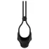 Nexus Forge - justerbar vibrerende penisring - sort