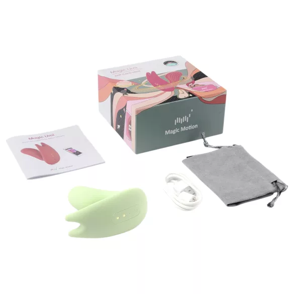 Magic Motion Umi - App-styret 2-i-1 vibrator (grøn)