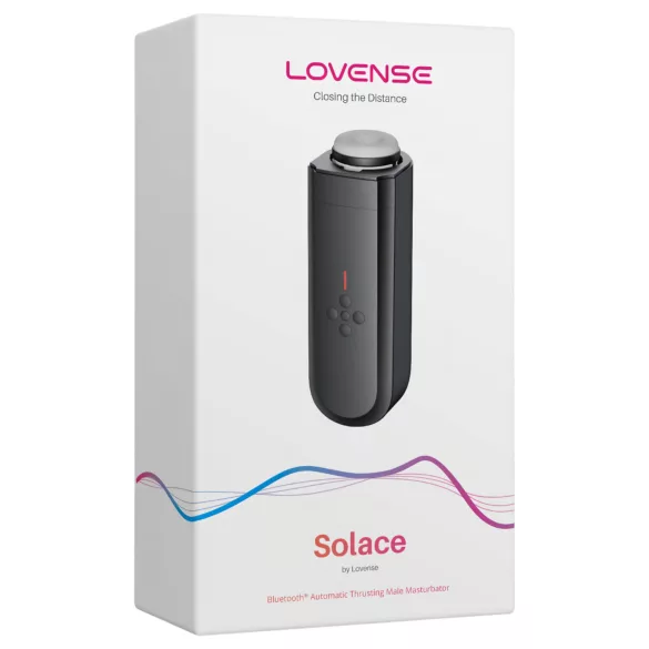 Lovense Solace - App-styret masturbator til mænd (sort)