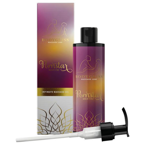 Bodygliss - massageolie og glidecreme - pornstar martini (150ml)