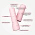 Vush Pop Gloss - Opladelig, vandtæt mini-vibrator (pink)