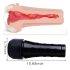 Tracy's Dog 3D Stroker - Livagtig Vagina i Sort-Natur Etui