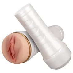   Tracy's Dog - masturbator - realistisk vagina 3D-effekt - hvid/natur