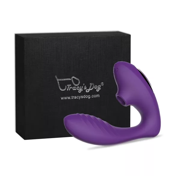 Tracy's Dog OG - g-punktsvibrator med klitorisstimulator - lilla
