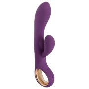 Vibrator med klitorisstimulator