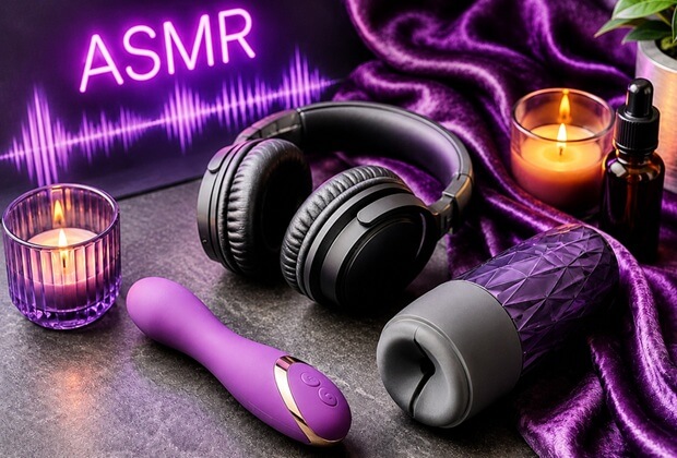 ASMR sex: Sådan bruger du lyd, berøring og sexlegetøj