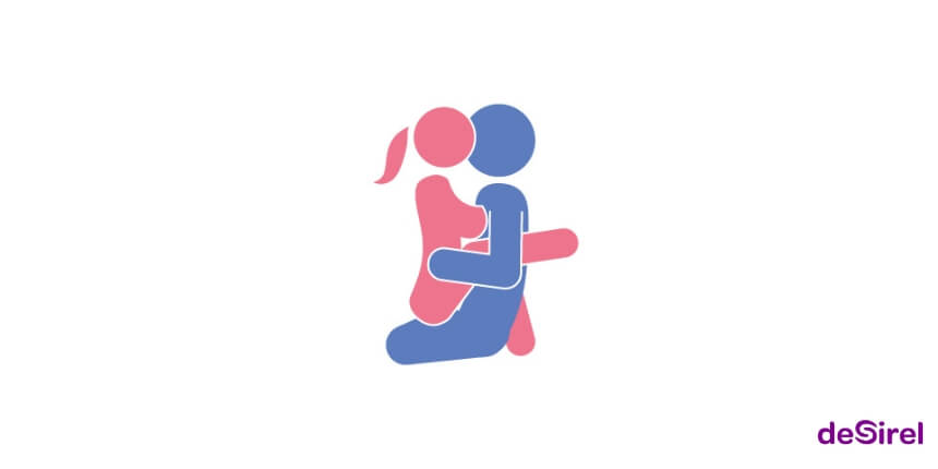 Ansigt til Ansigt Siddende – Dybt Følelsesmæssigt Bånd | Sex Shop Desirel.dk