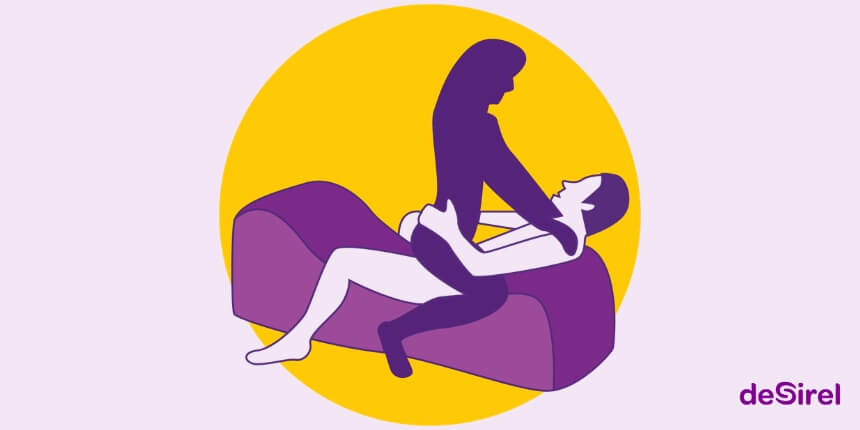 Balance og Flow sexstilling med Desirel Magic sexpude | Desirel.dk Sexshop