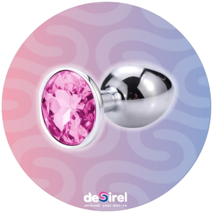Desirel Pink Jewel Anal Plug S, M og L | Desirel sexshop