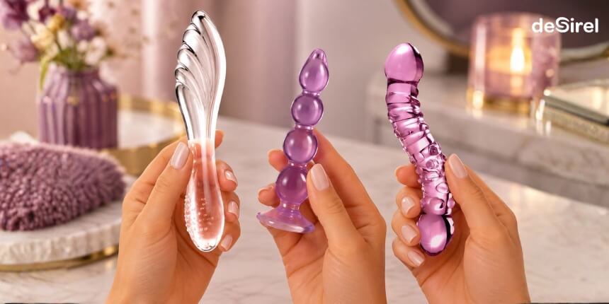 Sådan vælger du en dildo efter størrelse, form og materiale | Desirel.dk Sexshop