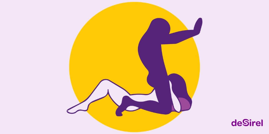 Nakkestøtte sexstilling med Desirel Magic sexpude | Desirel.dk Sexshop