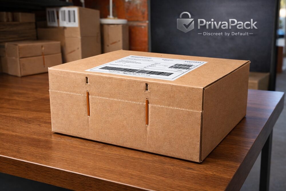 PrivaPack™-kassen er et varemærkebeskyttet system, der sikrer, at din ordre når frem ubeskadiget, urørt og i fuldt privatliv | Desirel Sex Shop