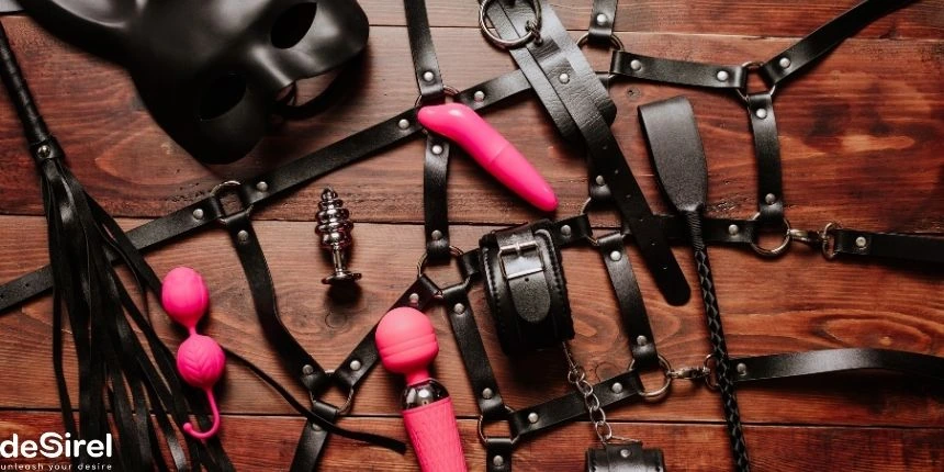 BDSM-tilbehør: lædercuffs, reb og blindfolds - Desirel Sex Shop